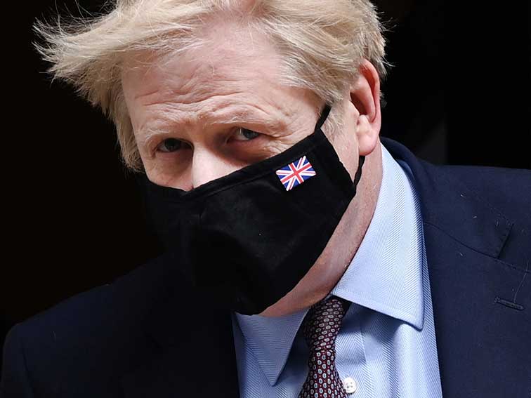 British Prime Minister Boris Johnson.