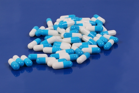 blue and white capsules - NOAC