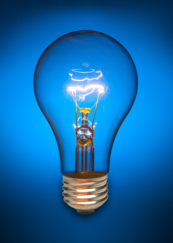 brain inside a light bulb - signifying cognition