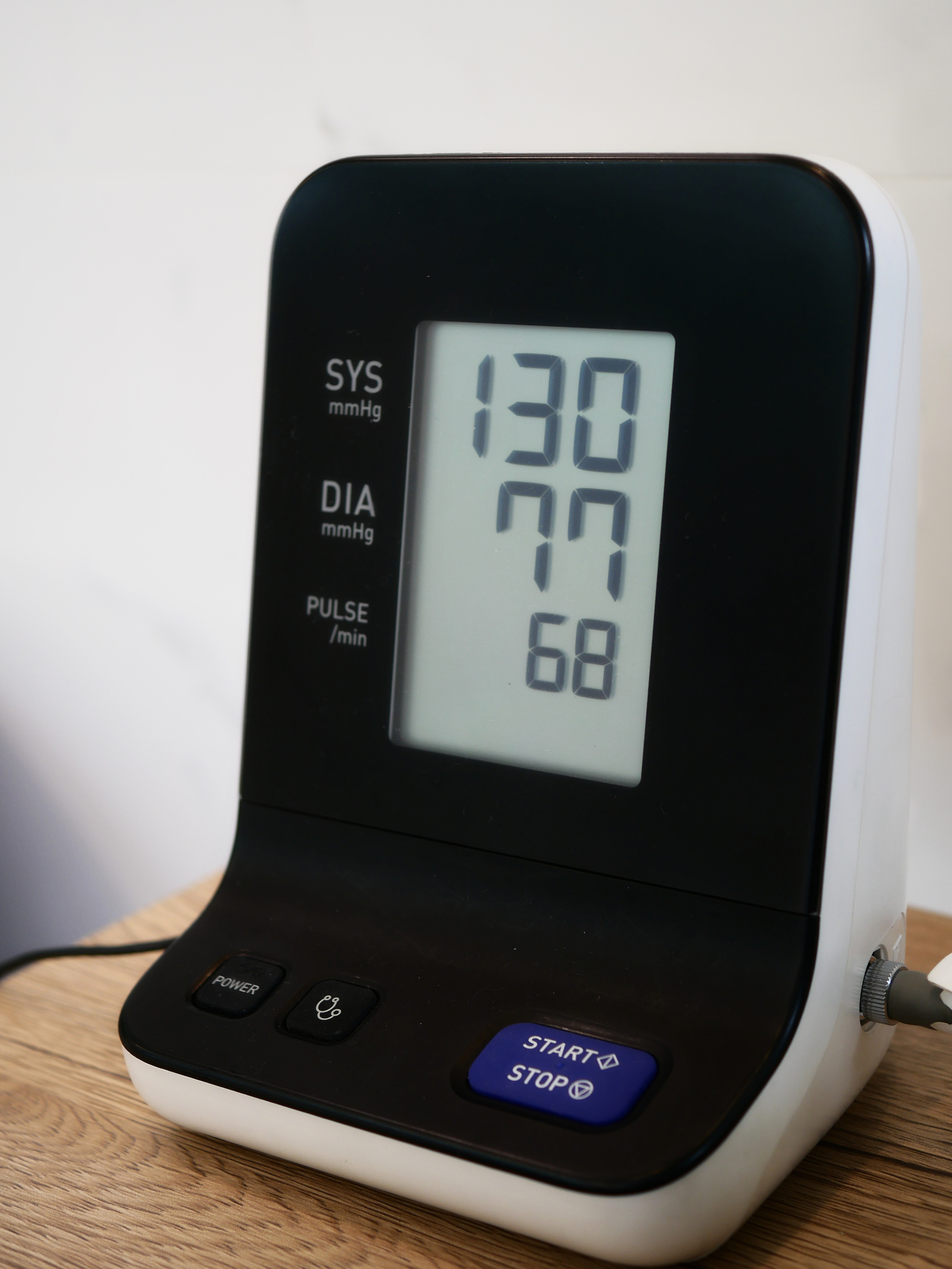 Blood pressure monitor reading high