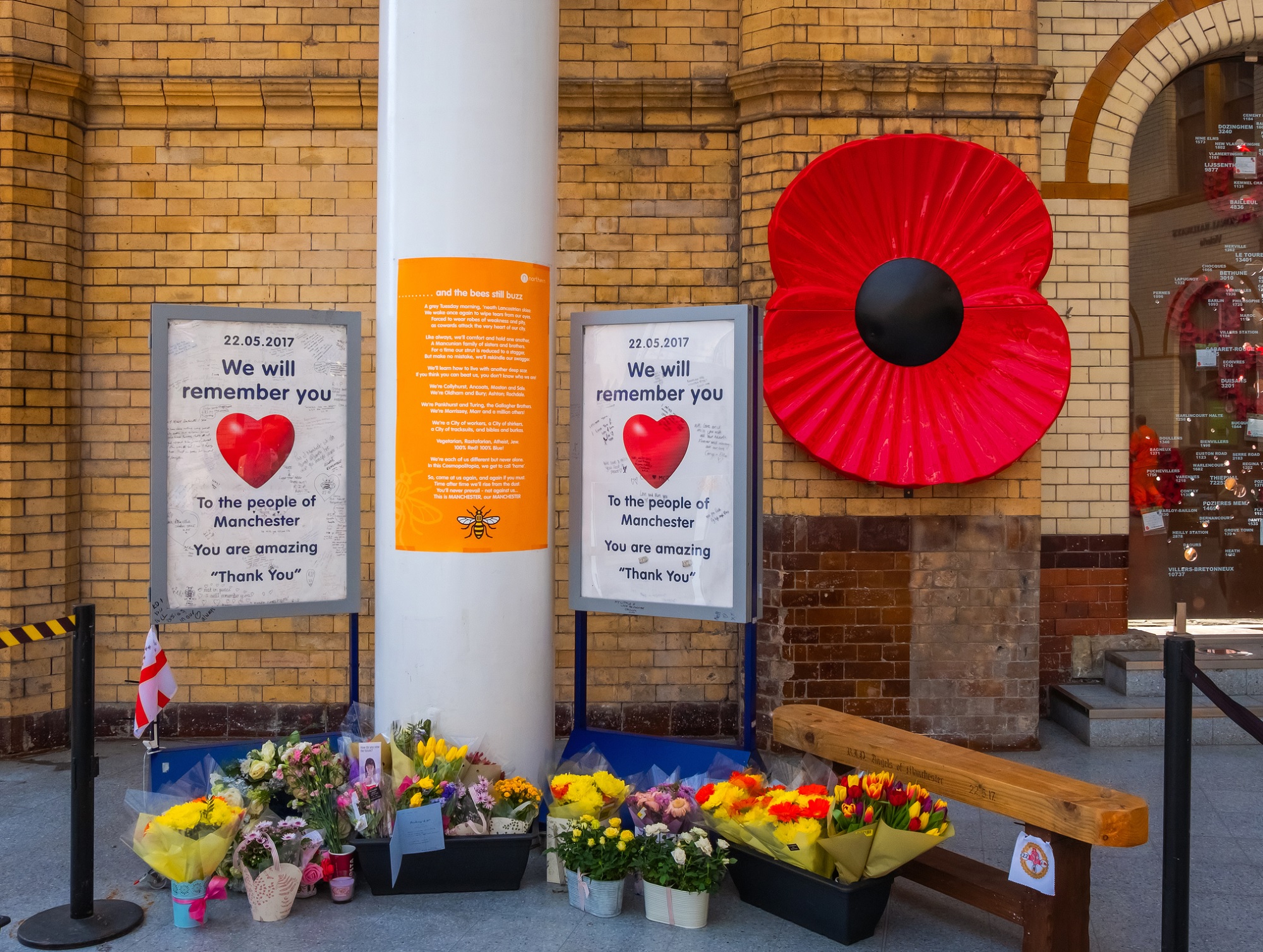 Manchester bombing memorial