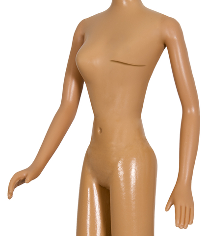 Barbie doll with only one breast