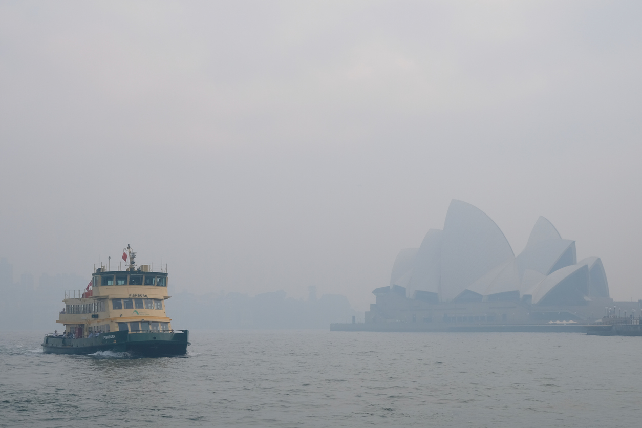 Smoke over Sydney