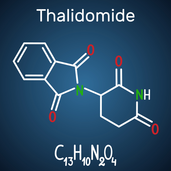 thalidomide molecular structure