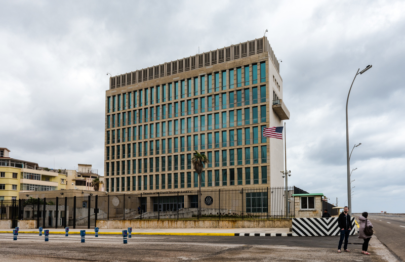 The US Embassy in Havana